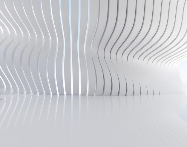 Arquitectura abstracta en 3D
