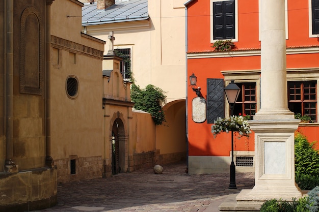 Arquitectura de la antigua ciudad de Lviv