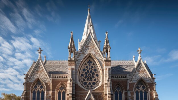 Foto arquitectura de la catedral edificio de la iglesia