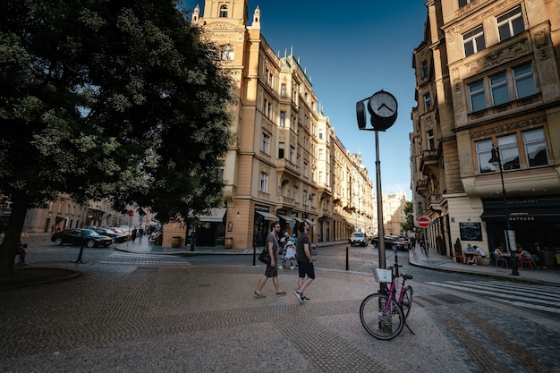 La arquitectura de la ciudad vieja de Praga