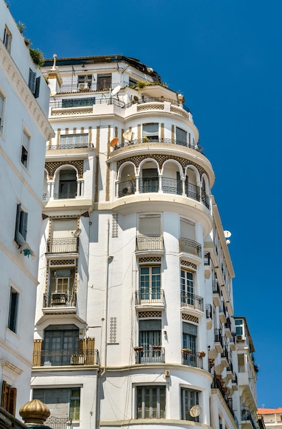 Arquitectura colonial francesa en Argel, capital de Argelia