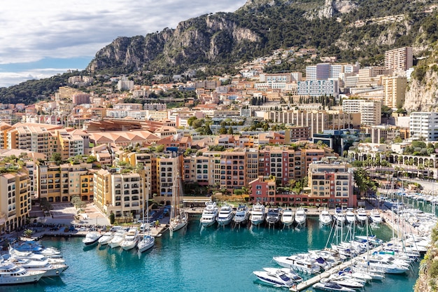 Arquitectura da cidade de Monaco Fontvieille