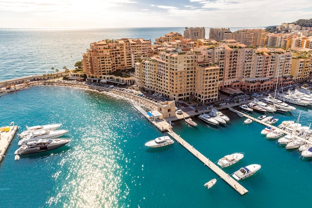 Arquitectura da cidade de Monaco Fontvieille