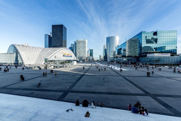 Arquitectura en La Défense, París, Francia