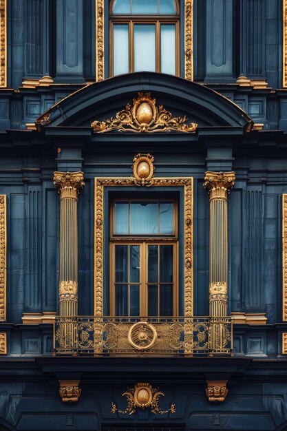 Foto arquitectura de fachadas de edificios de lujo