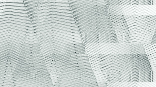 Foto arquitectura moderna abstracta de un patrón de pared de acero.