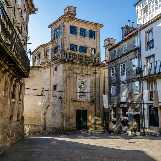 Foto arquitectura en santiago de compostela norte de españa