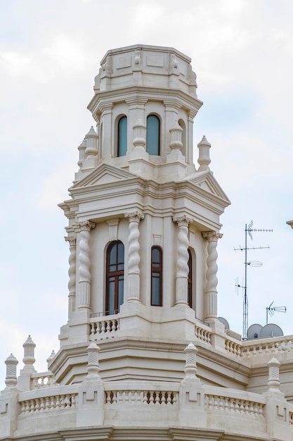 arquitectura típica de la ciudad española de Valencia