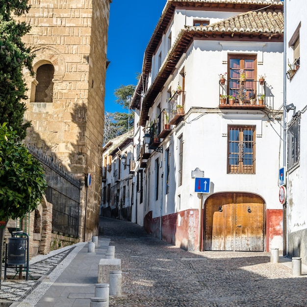 Arquitectura típica de Granada Andalucía sur de España