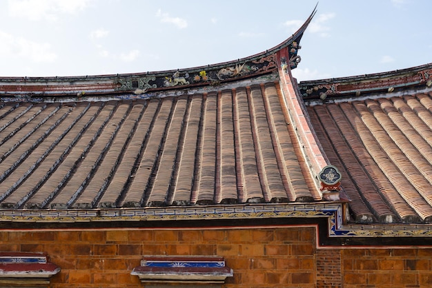 Arquitectura tradicional china en el jardín