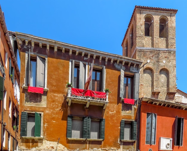 Arquitectura de Venecia de la ciudad vieja