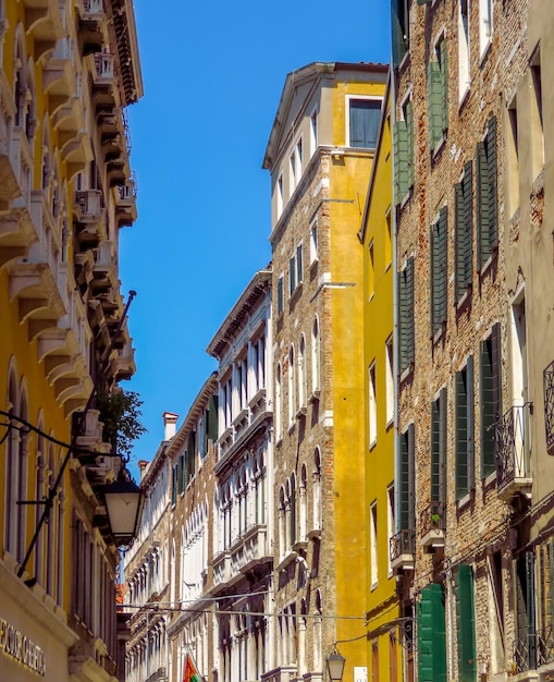 Arquitectura de Venecia de la ciudad vieja