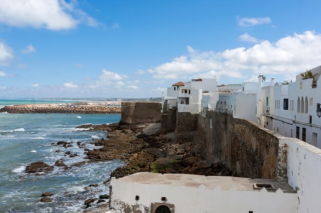 Arquitetura árabe típica em Asilah.