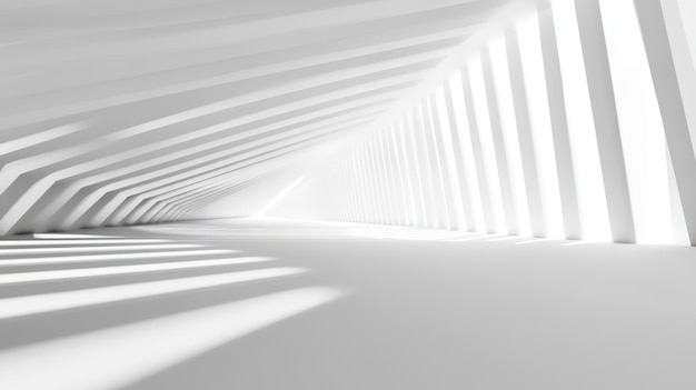 Arquitetura branca abstrata