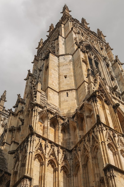 Arquitetura da catedral em York Inglaterra