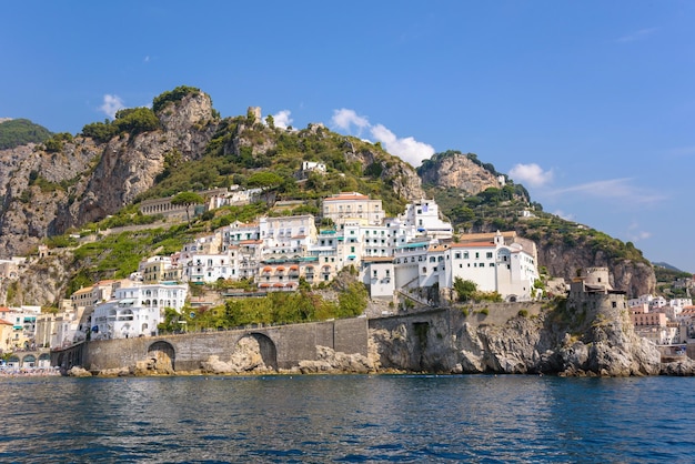 Arquitetura da cidade de Amalfi, na Itália