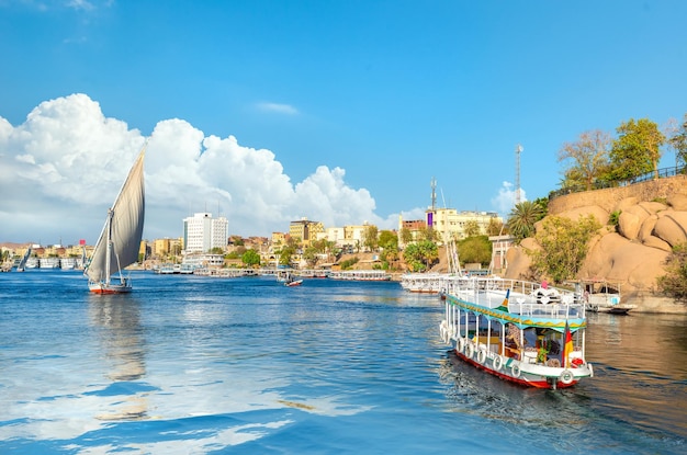 Arquitetura da cidade de Aswan