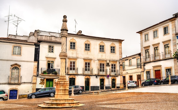 Arquitetura da cidade velha de Estremoz, no Alentejo, Portugal