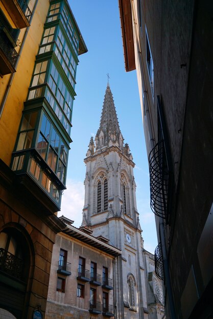 arquitetura da igreja na cidade