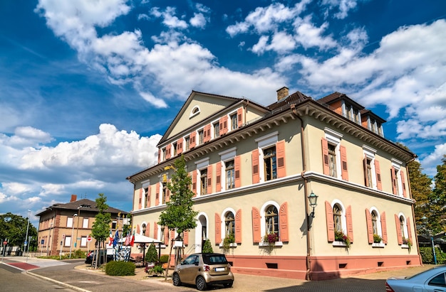 Arquitetura de bruchsal em badenwuerttemberg perto de karlsruhe alemanha