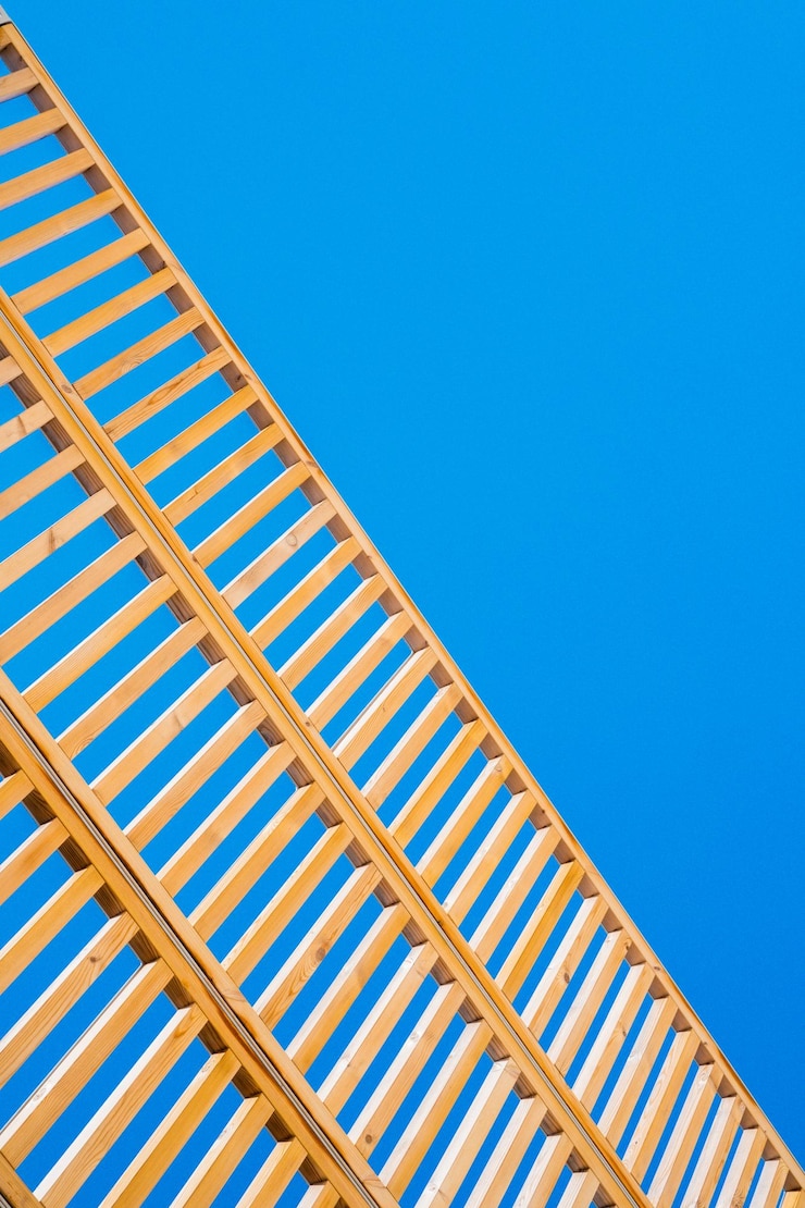 Foto arquitetura de cidade abstrata