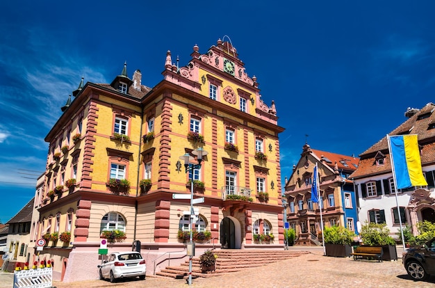 Arquitetura de herbolzheim uma cidade em badenwuerttemberg alemanha