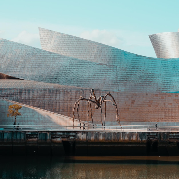 Arquitetura do museu Guggenheim Bilbao, Bilbao, País Basco, Espanha