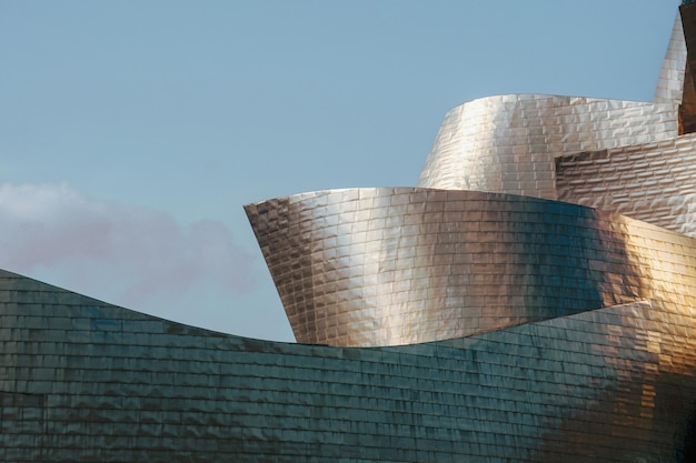 Arquitetura do museu Guggenheim Bilbao, Bilbao, País Basco, Espanha