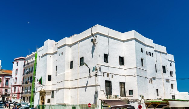 Arquitetura mourisca do renascimento em argel, capital da argélia