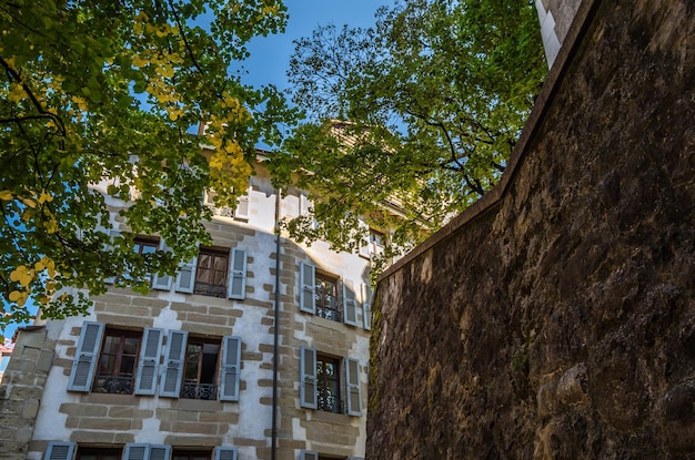 Arquitetura na cidade velha de Genebra, Suíça