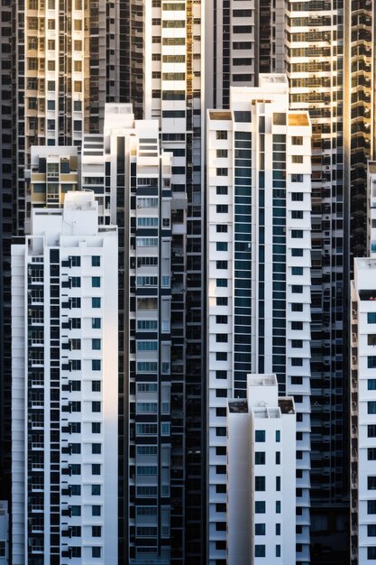 Arquitetura residencial de alta densidade Edifícios da cidade