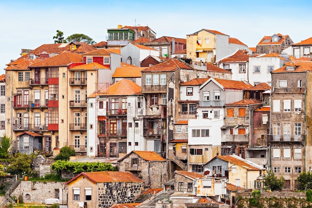 Arquitetura típica no centro do Porto, Portugal