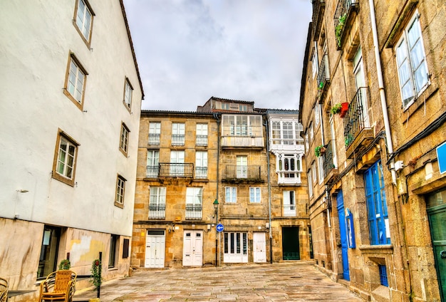 Arquitetura tradicional de Santiago de Compostela na Espanha