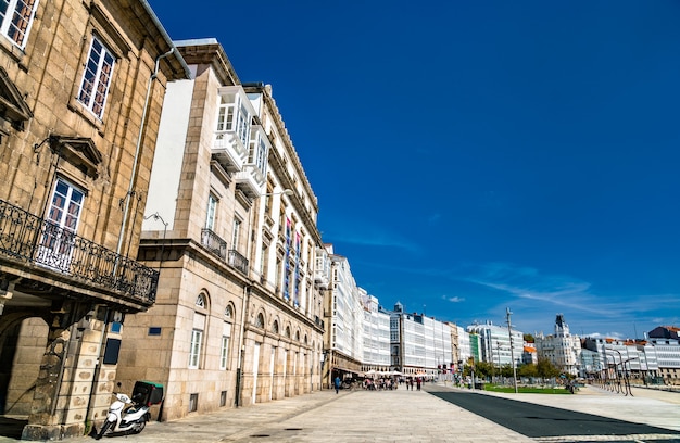 Arquitetura tradicional em A Coruna