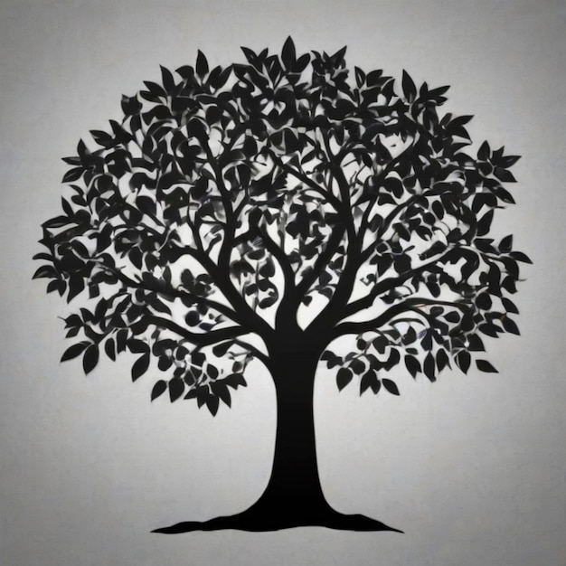 Foto arquivo vetorial de logotipo de árvore