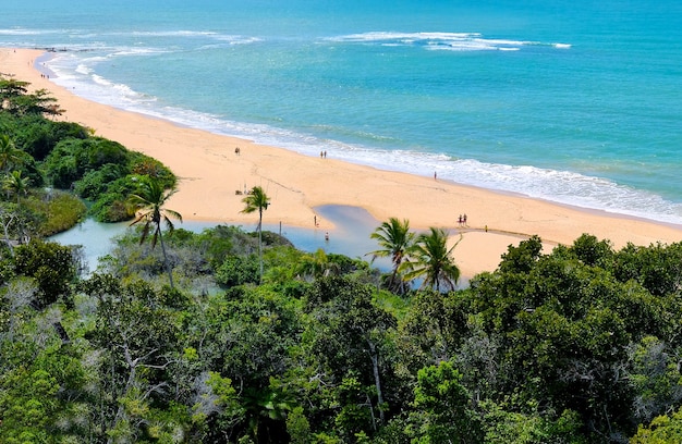 Arraial d'Ajuda é um distrito do município brasileiro de Porto Seguro, no litoral do estado da Bahia.