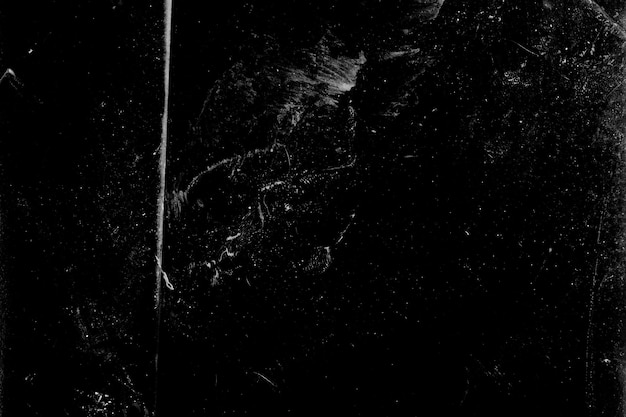 Arranhões brancos com manchas isoladas em fundo preto Foto de alta qualidade