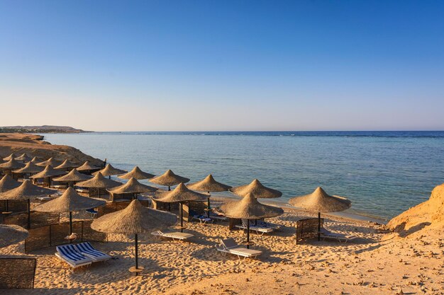 Foto arrecifes en el balneario del mar rojo