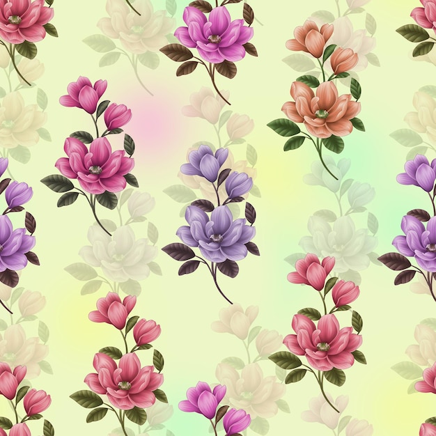Arreglo floral de magnolia vibrante para diseños elegantes