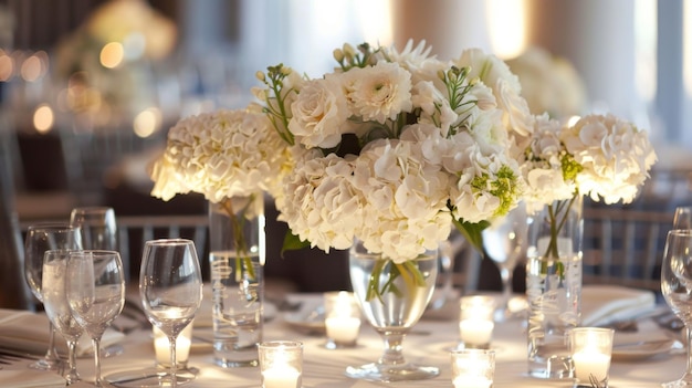 Arreglos de fiesta simples y elegantes para un ambiente chic sin esfuerzo
