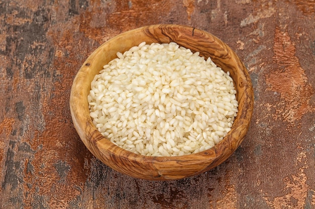 Arroz arborio para risotto italiano