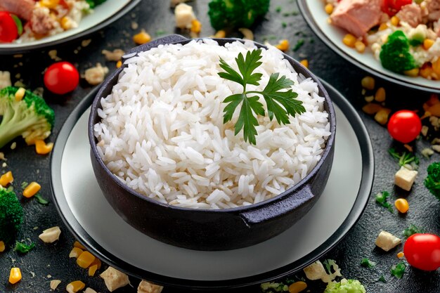 arroz cocido