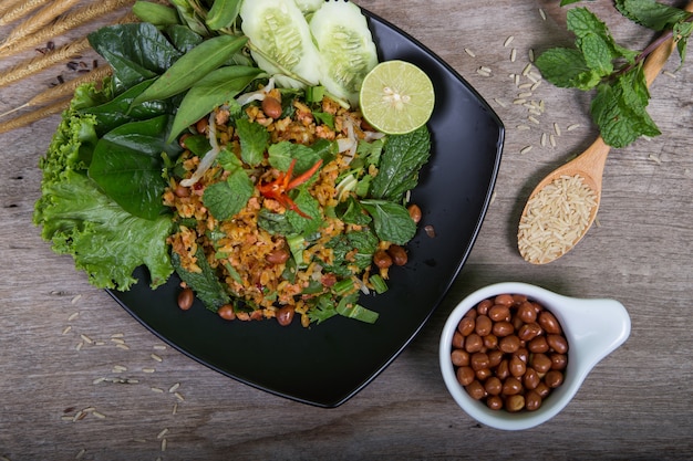 Arroz com legumes (Vegetariano para uma boa saúde)