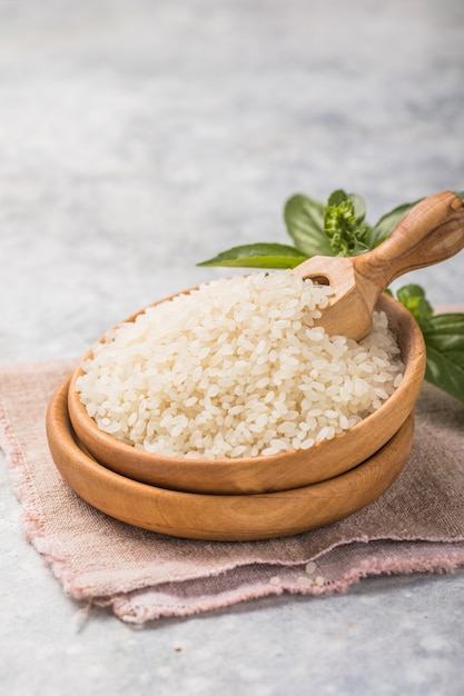 Arroz de jasmim branco orgânico sem polimento