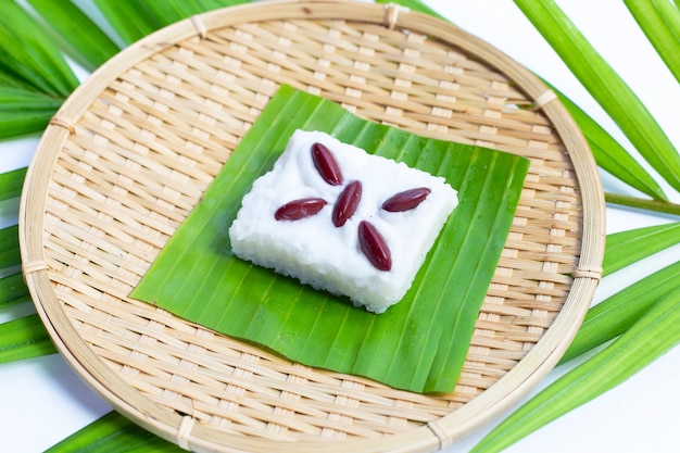 Arroz doce com feijão vermelho