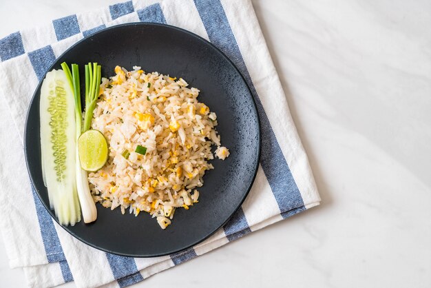 Arroz Frito Con Cangrejo