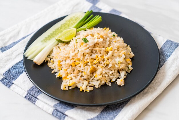 Arroz Frito Con Cangrejo