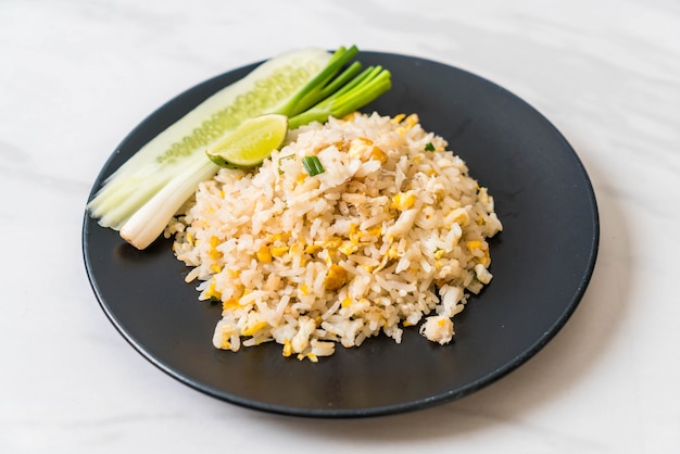 Arroz Frito com Caranguejo