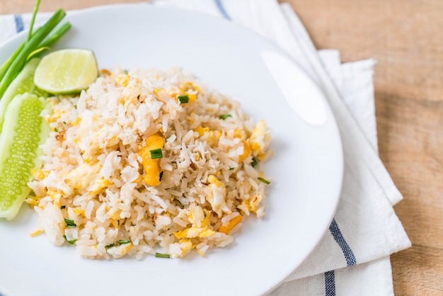 Arroz Frito com Caranguejo