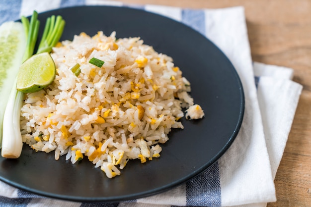 Arroz Frito com Caranguejo